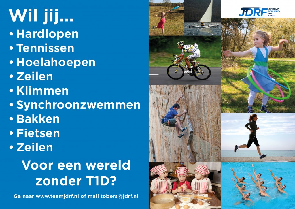 Team JDRF poster